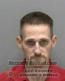 Booking photo from Lee County, Florida
