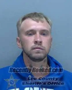 Booking photo from Lee County, Florida