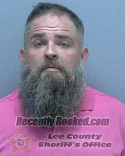 Booking photo from Lee County, Florida