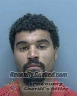 Booking photo from Lee County, Florida