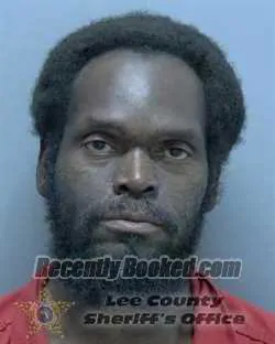 Booking photo from Lee County, Florida