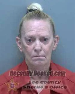 Booking photo from Lee County, Florida