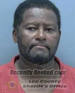 Booking photo from Lee County, Florida