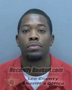 Booking photo from Lee County, Florida