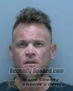 Booking photo from Lee County, Florida