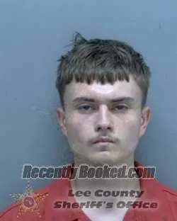 Booking photo from Lee County, Florida