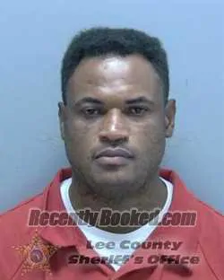 Booking photo from Lee County, Florida