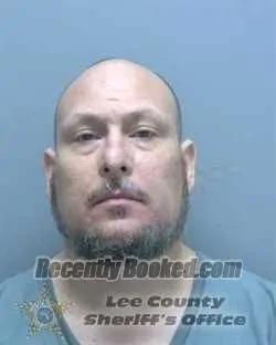 Booking photo from Lee County, Florida