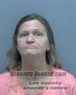Booking photo from Lee County, Florida