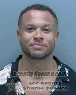 Booking photo from Lee County, Florida