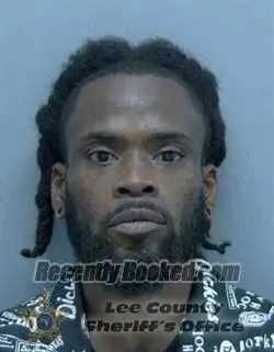 Booking photo from Lee County, Florida