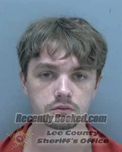 Booking photo from Lee County, Florida