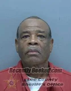 Booking photo from Lee County, Florida
