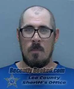 Booking photo from Lee County, Florida