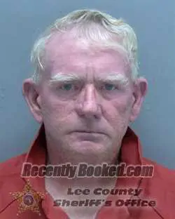 Booking photo from Lee County, Florida