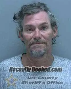 Booking photo from Lee County, Florida