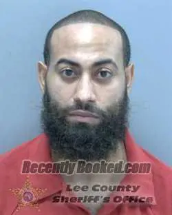 Booking photo from Lee County, Florida