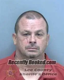 Booking photo from Lee County, Florida
