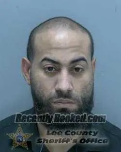 Booking photo from Lee County, Florida
