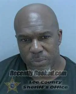 Booking photo from Lee County, Florida
