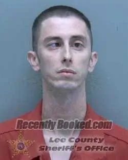 Booking photo from Lee County, Florida