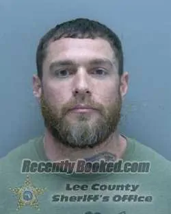 Booking photo from Lee County, Florida