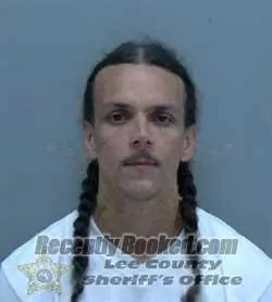 Booking photo from Lee County, Florida