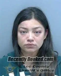 Booking photo from Lee County, Florida