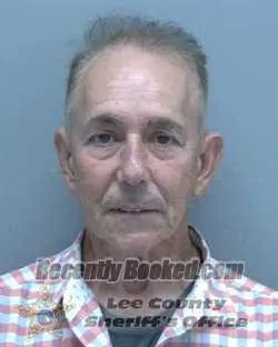 Booking photo from Lee County, Florida