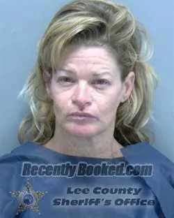 Booking photo from Lee County, Florida