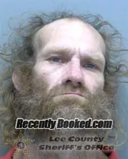 Booking photo from Lee County, Florida