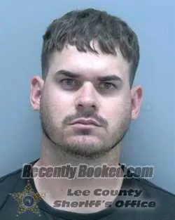 Booking photo from Lee County, Florida