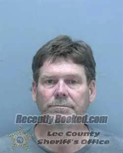 Booking photo from Lee County, Florida