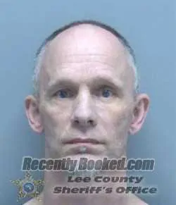 Booking photo from Lee County, Florida