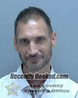Booking photo from Lee County, Florida