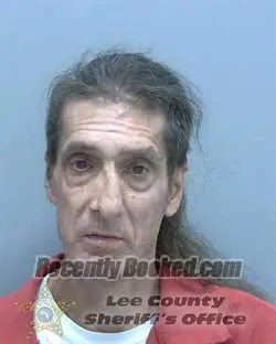 Booking photo from Lee County, Florida