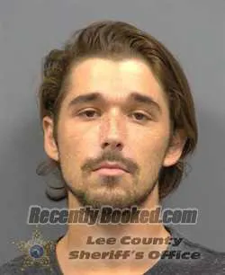 Booking photo from Lee County, Florida