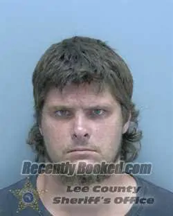 Booking photo from Lee County, Florida