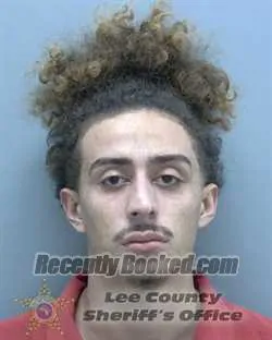 Booking photo from Lee County, Florida