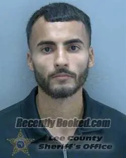 Booking photo from Lee County, Florida