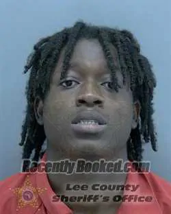 Booking photo from Lee County, Florida