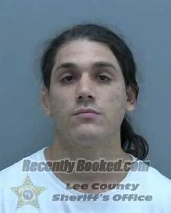 Booking photo from Lee County, Florida