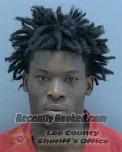 Booking photo from Lee County, Florida