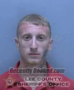 Booking photo from Lee County, Florida