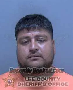 Booking photo from Lee County, Florida