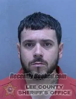Booking photo from Lee County, Florida