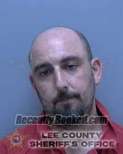 Booking photo from Lee County, Florida