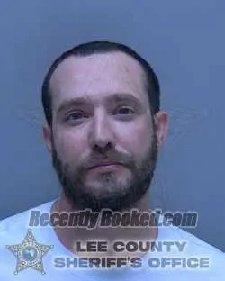 Booking photo from Lee County, Florida