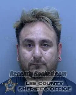 Booking photo from Lee County, Florida