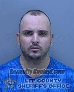 Booking photo from Lee County, Florida